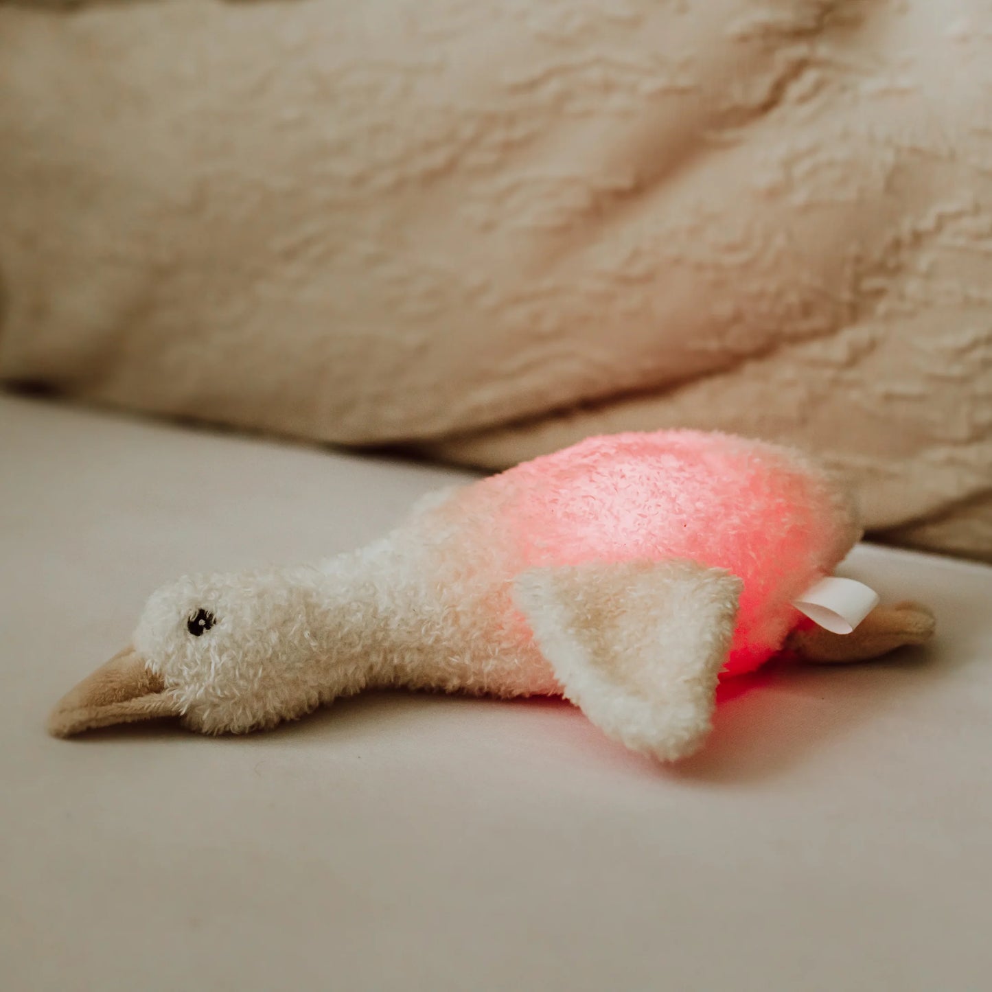 Flow Amsterdam | Liva Pluche Nachtlampje - Beige