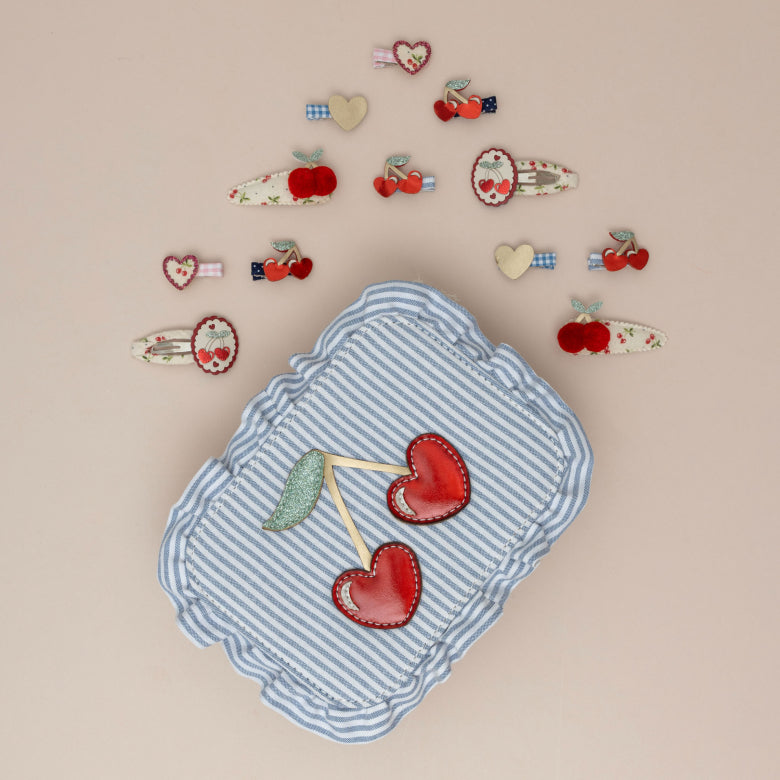 Mimi & Lula | Striped cherry bag | tasje | 183004-10