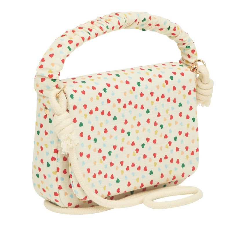 Mimi & Lula | Heart print top handle bag | tasje | 183013-32