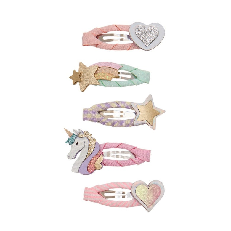 Mimi & Lula | dreamy unicorn mini clic clacs | haarspeldjes | 182002-23