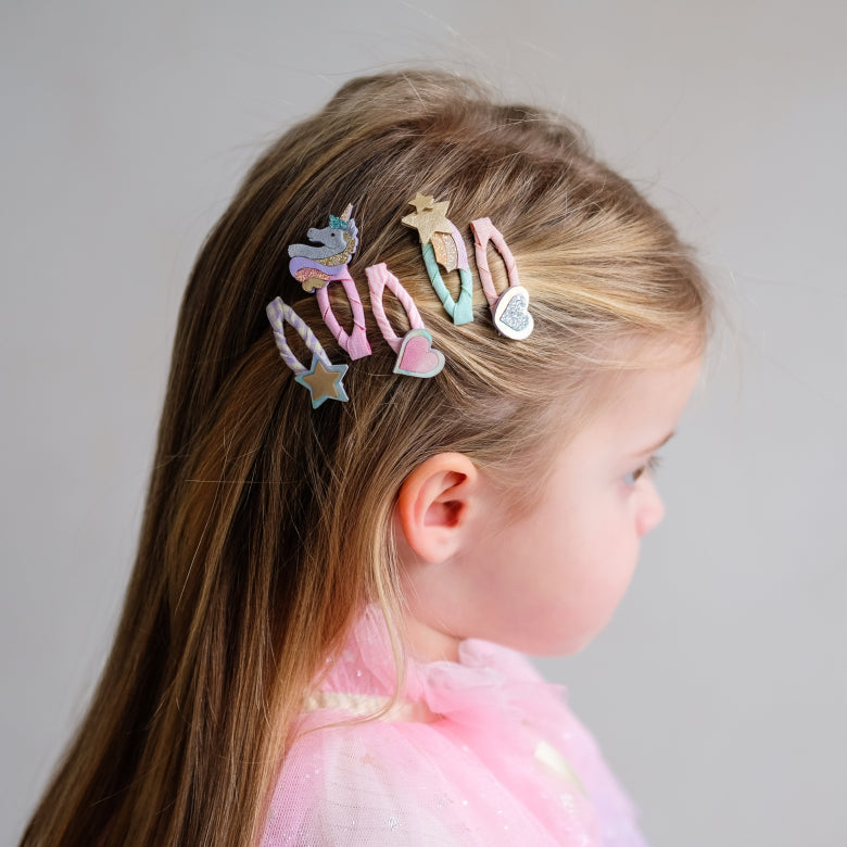 Mimi & Lula | dreamy unicorn mini clic clacs | haarspeldjes | 182002-23