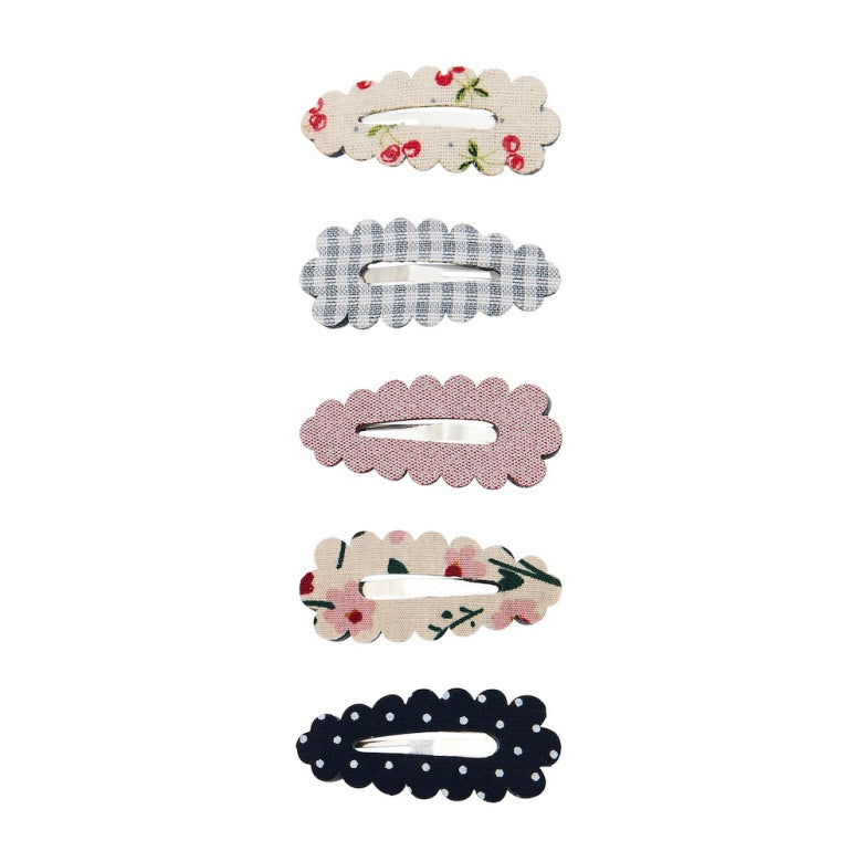 Mimi & Lula | Scalloped edge mini clic clacs | haarspeldjes | 182065-23