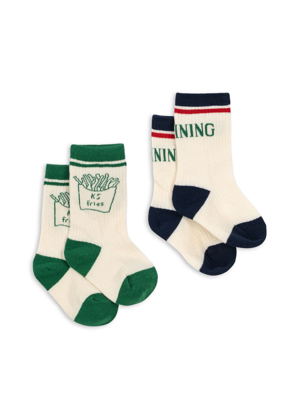 Konges Sløjd | Sokken 2-pack rib fine dining