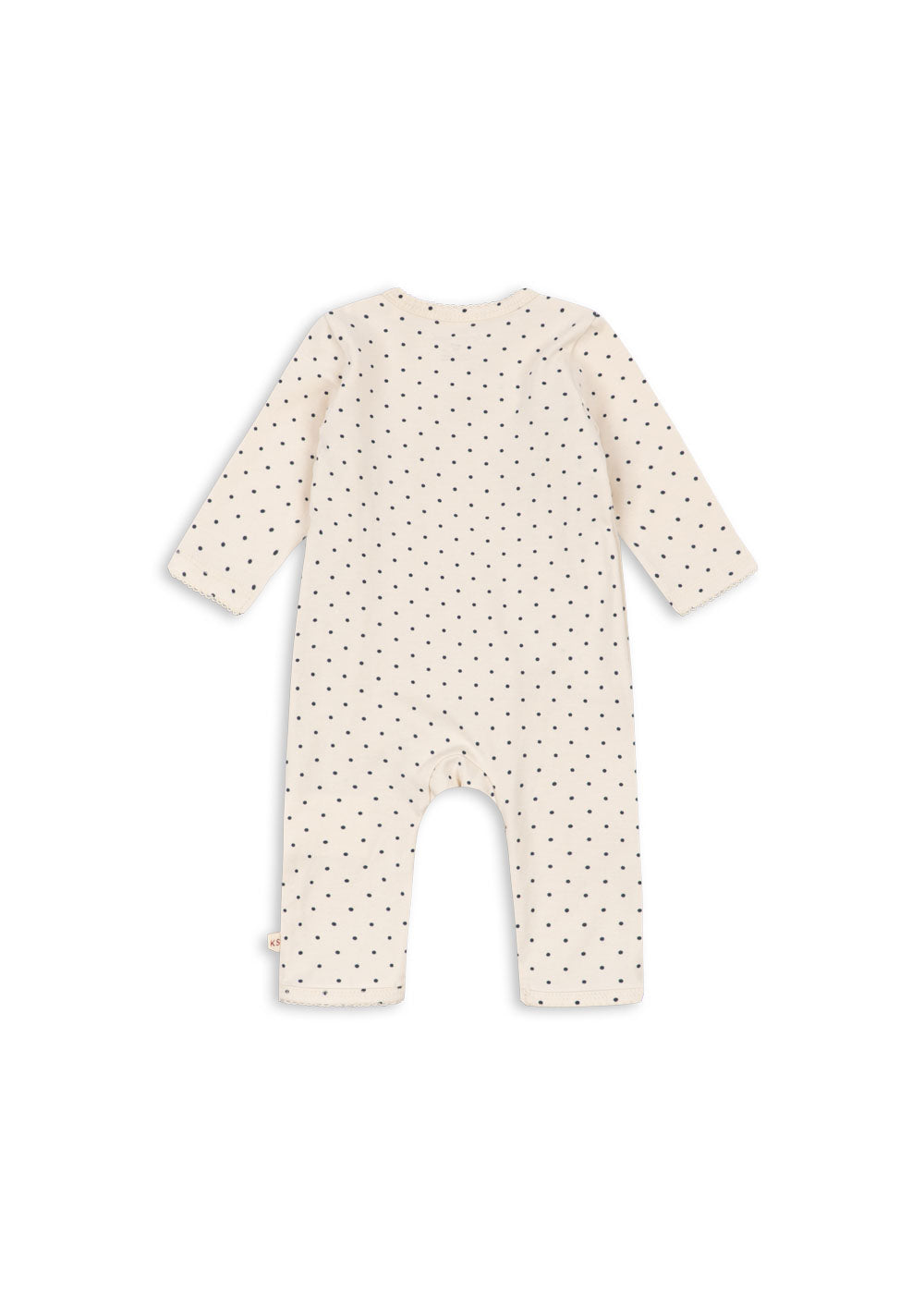 Konges Sløjd | Basic Newborn Onesie GOTS - Blue Dot
