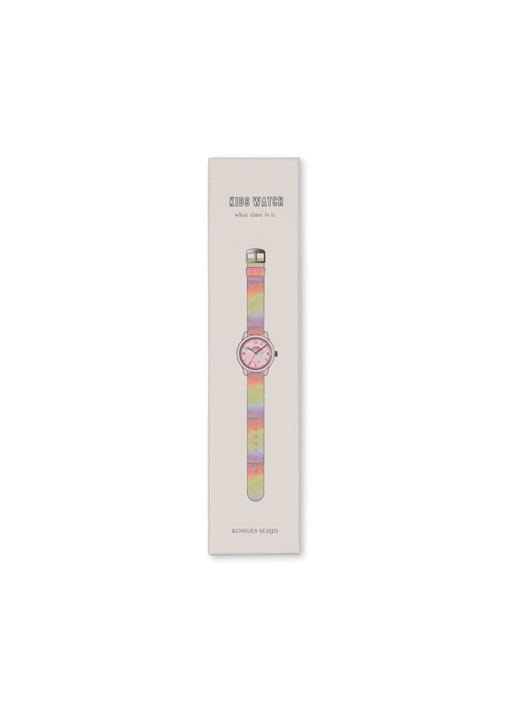 Konges Sløjd | Kinderhorloge Rainbow - Rainbow Glitter