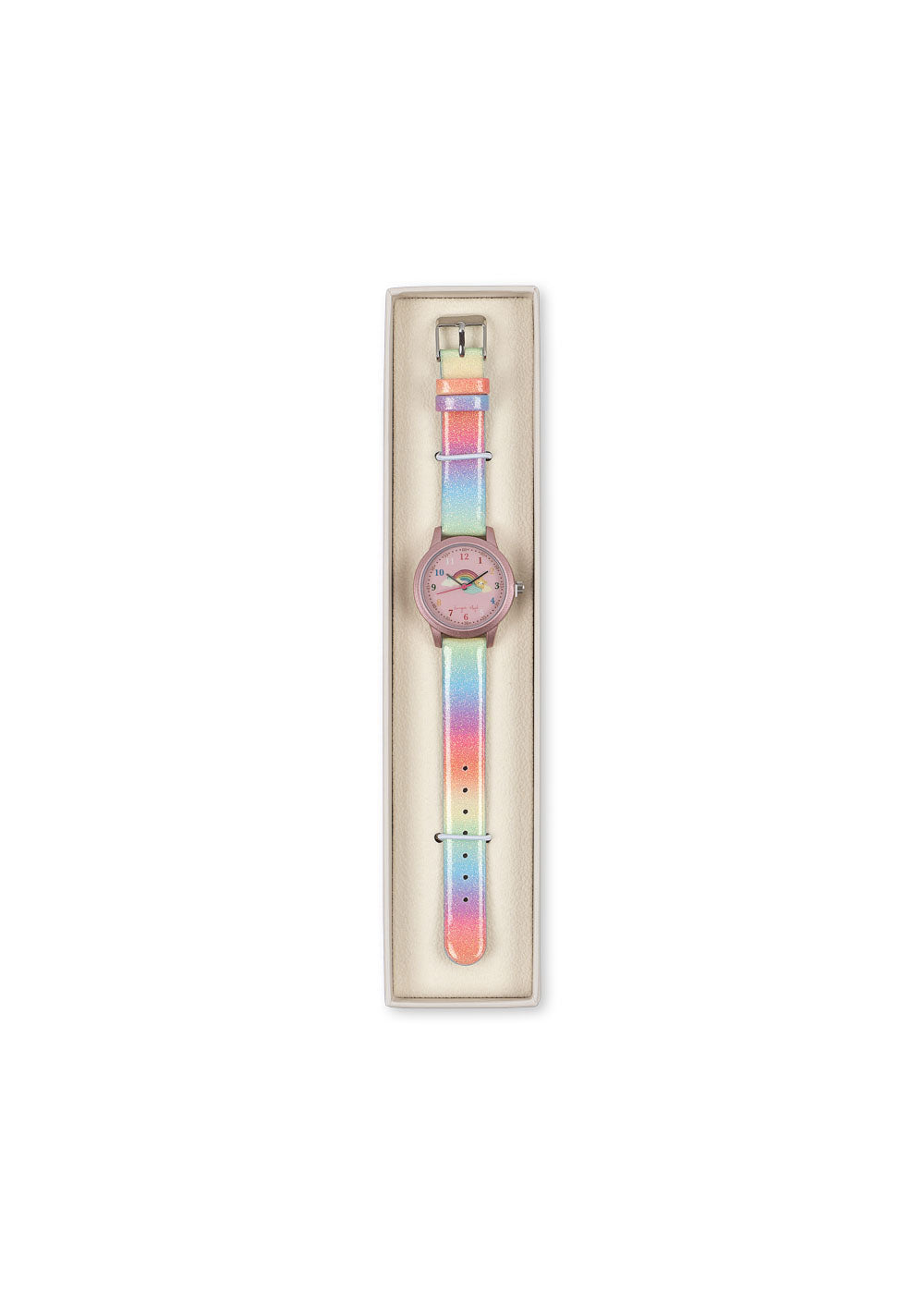 Konges Sløjd | Kinderhorloge Rainbow - Rainbow Glitter