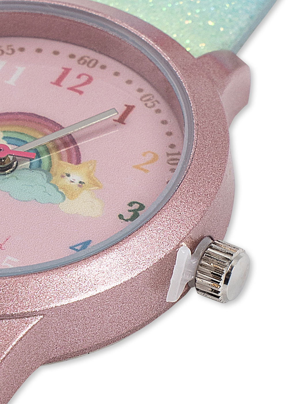 Konges Sløjd | Kinderhorloge Rainbow - Rainbow Glitter