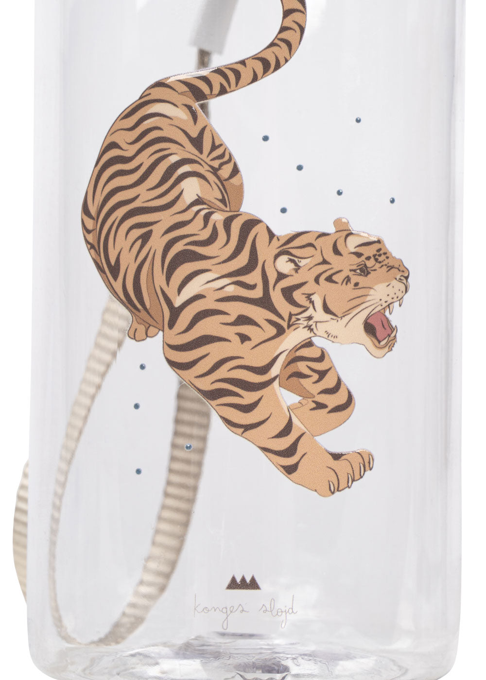Konges Sløjd | Drinkfles met klikdop - Tiger Ruggito