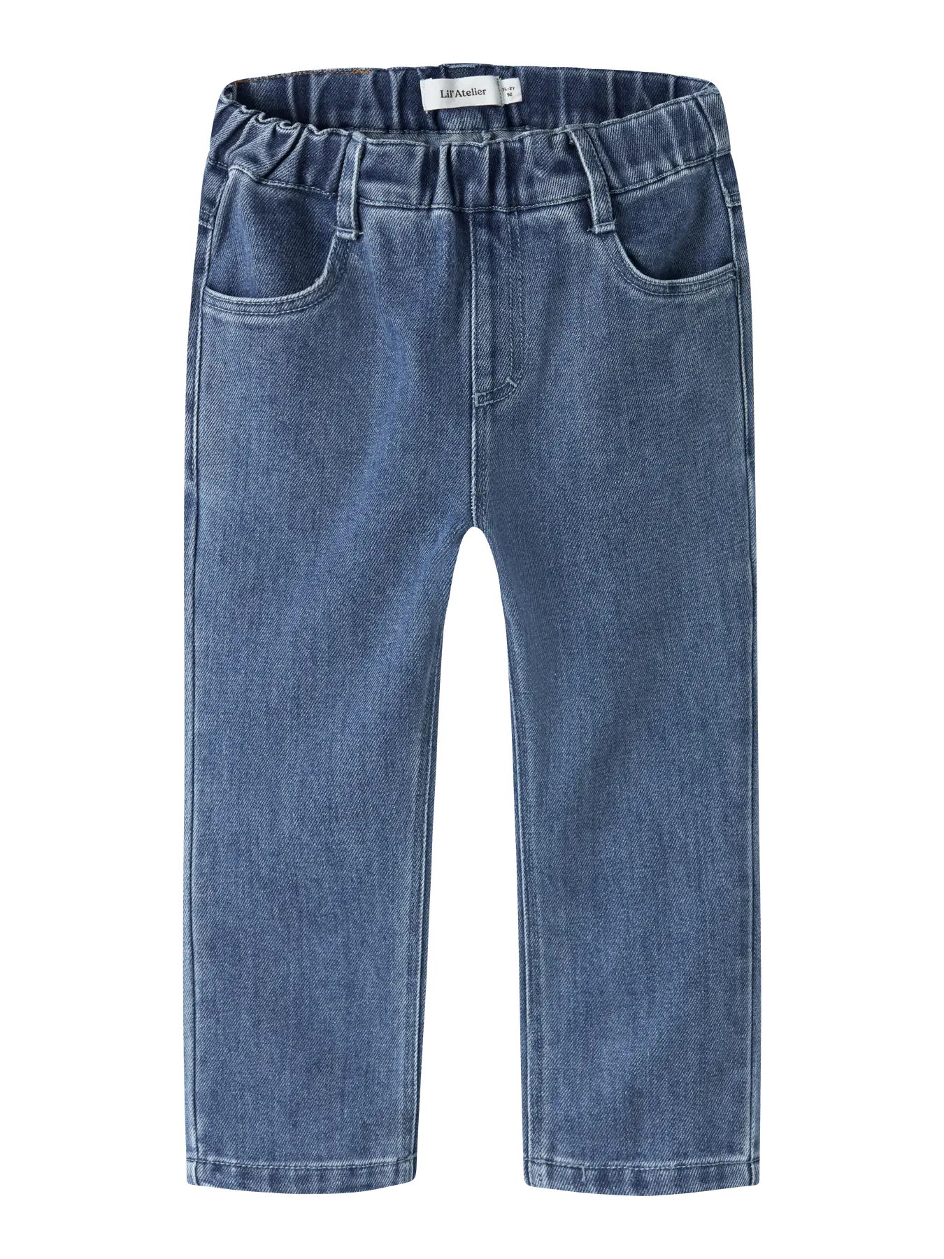 Lil Atelier | Obello Loose Jeans | Dark Blue Denim