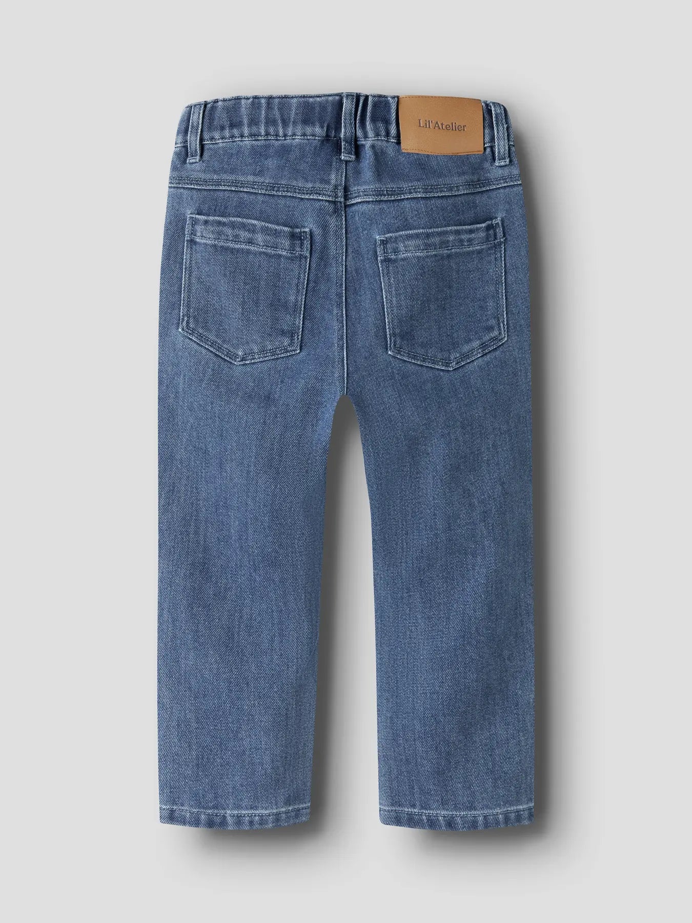 Lil Atelier | Obello Loose Jeans | Dark Blue Denim