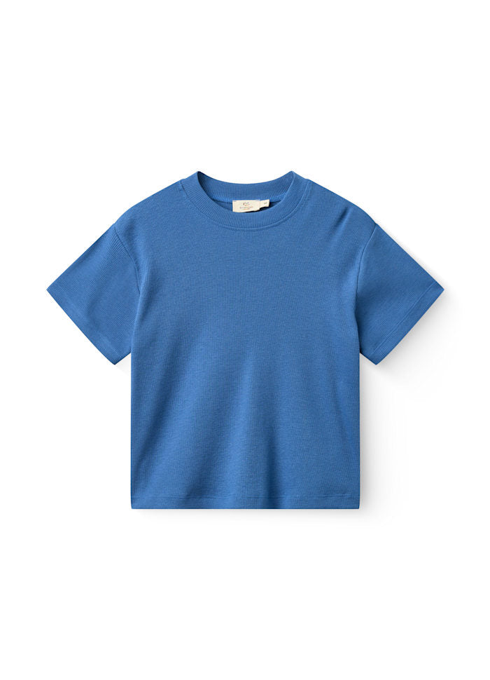 Copenhagen colors | Modal rib t-shirt blauw