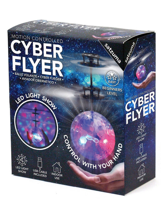 Satzuma | Cyber Flyer – Handgestuurde Drone met LED Lichtshow