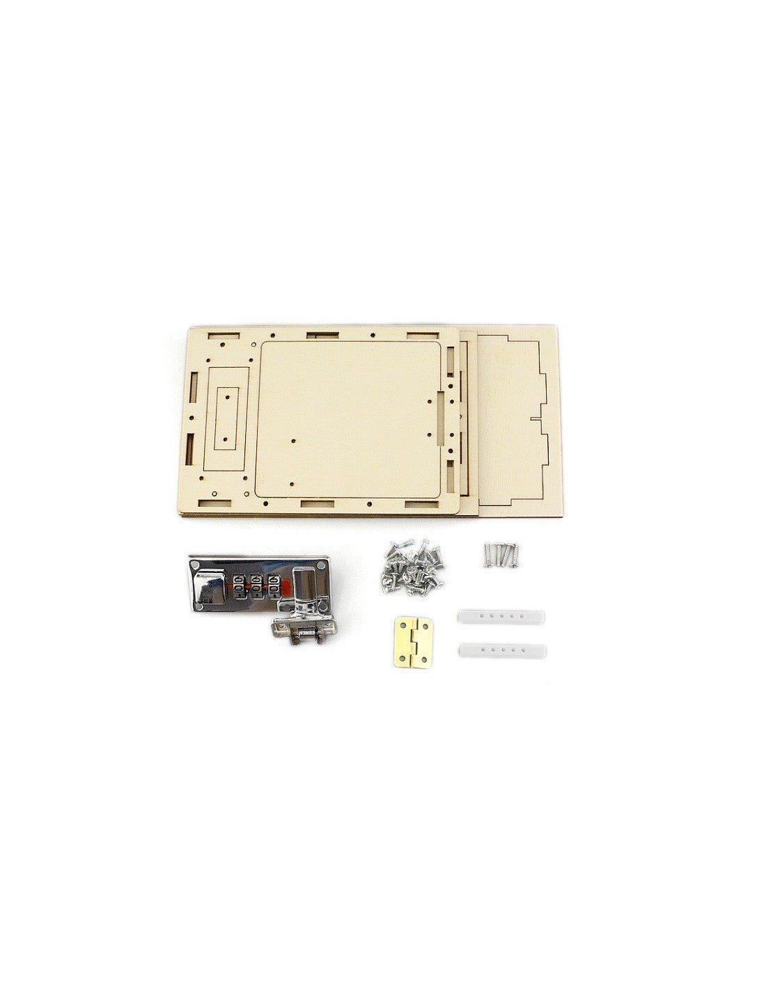 Satzuma | STEM Wooden Safe – Bouw je Eigen Kluis met Code