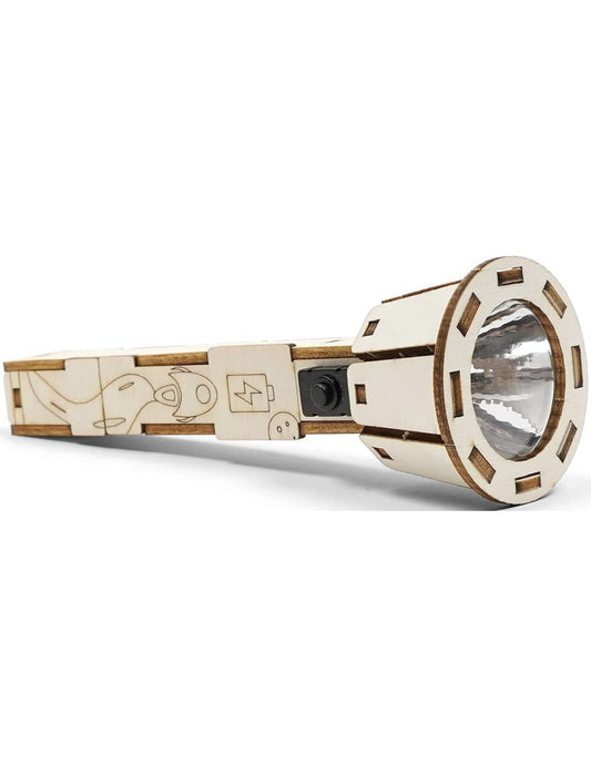 Satzuma | Zaklamp Bouwpakket voor Kinderen – STEM Houten Torch