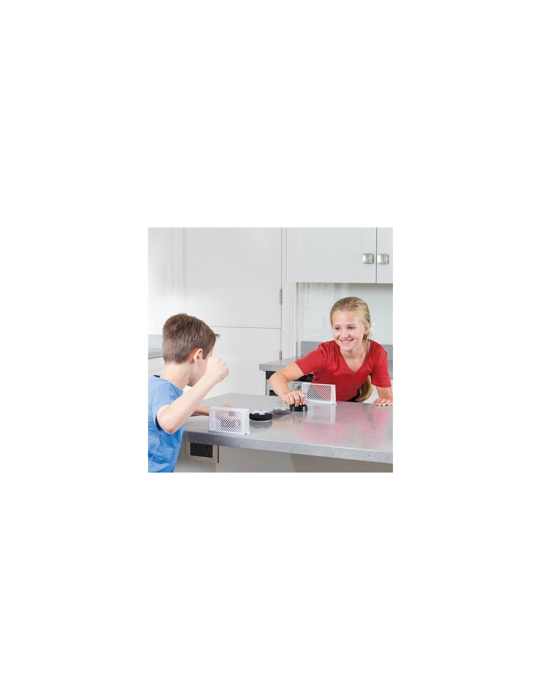 Satzuma | Table Top Air Football – Voetbalspel voor binnen op tafel