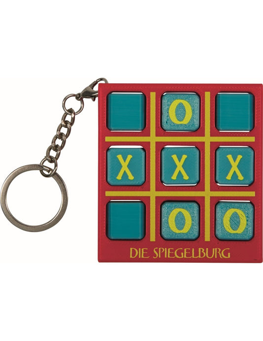 Spiegelburg | Tic-Tac-Toe Sleutelhanger – Boter, Kaas en Eieren voor Onderweg