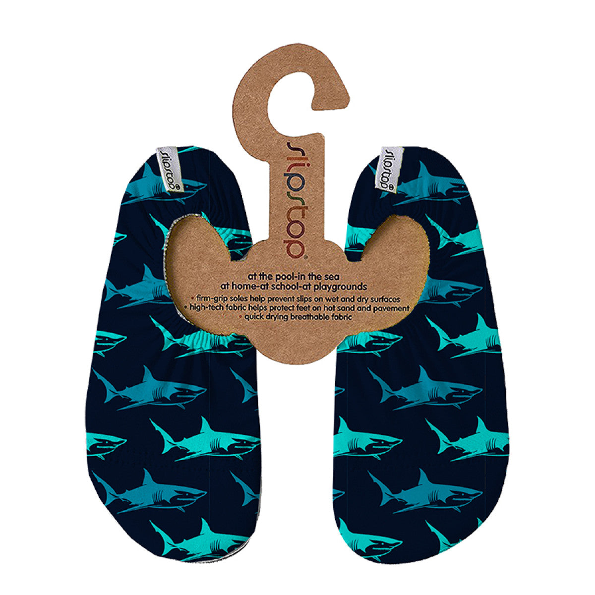 Slipstop | Waterschoenen Haaien - Big blue junior - antislip