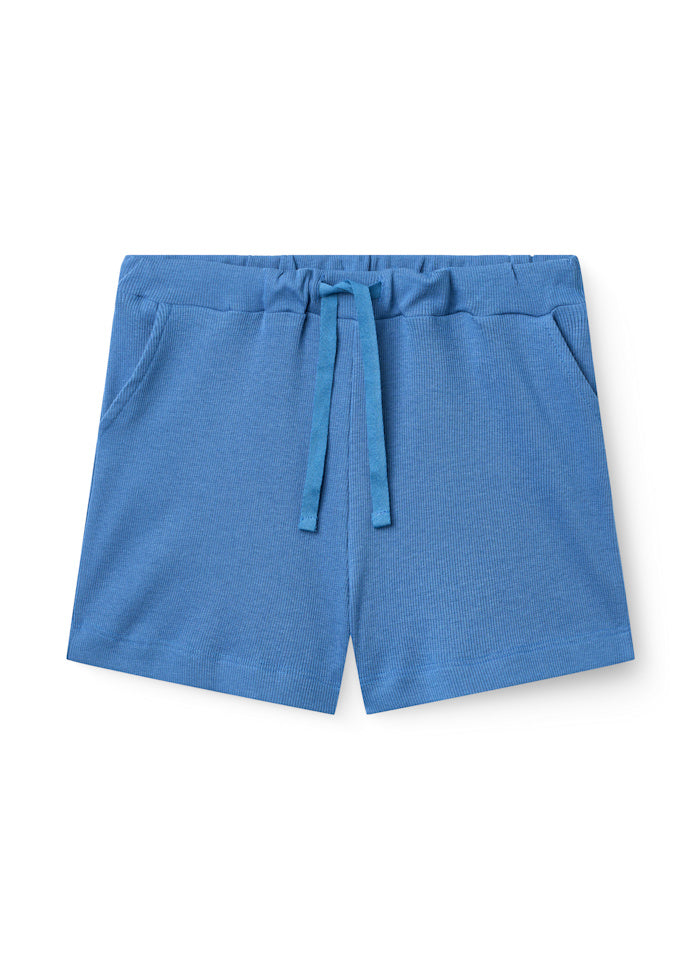 Copenhagen colors | Modal rib shorts blauw