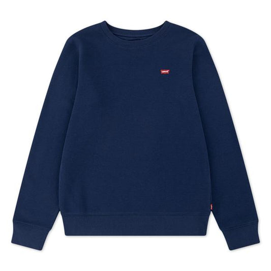 Levi's Kids LVB Mini Logo Crewneck Sweatsh Dress Blues - Jongens