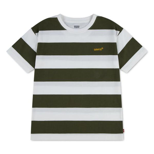 Levi's Kids LVB Big Stripe T-shirt Olive Night - Jongens