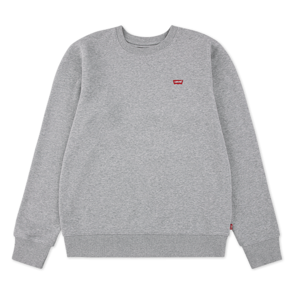 Levi's Kids LVB Mini Logo Crewneck Sweatsh Grey Heather - Jongens