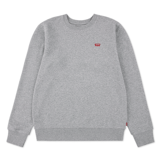 Levi's Kids LVB Mini Logo Crewneck Sweatsh Grey Heather - Jongens