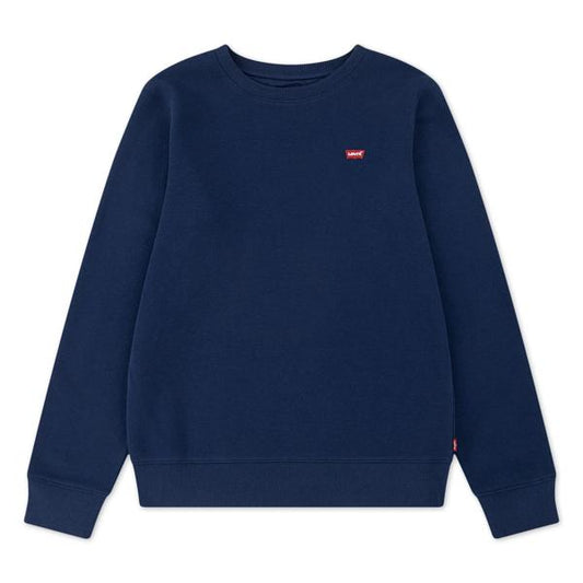 Levi's Kids LVB Mini Logo Crewneck Sweatsh Dress Blues - Jongens