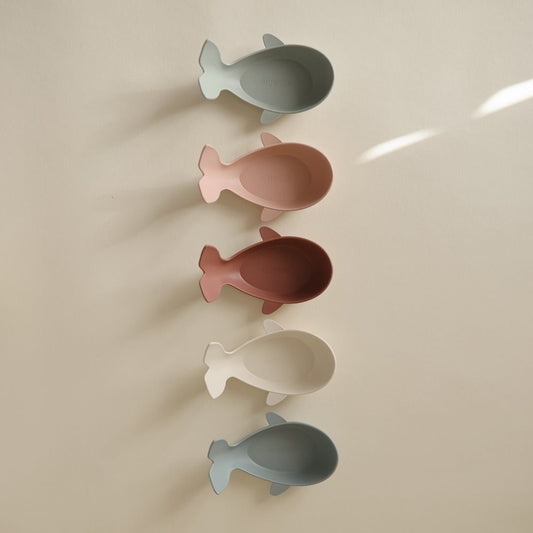 Mushie | Whale Bath Stackers Original – walvis-badspeelgoed