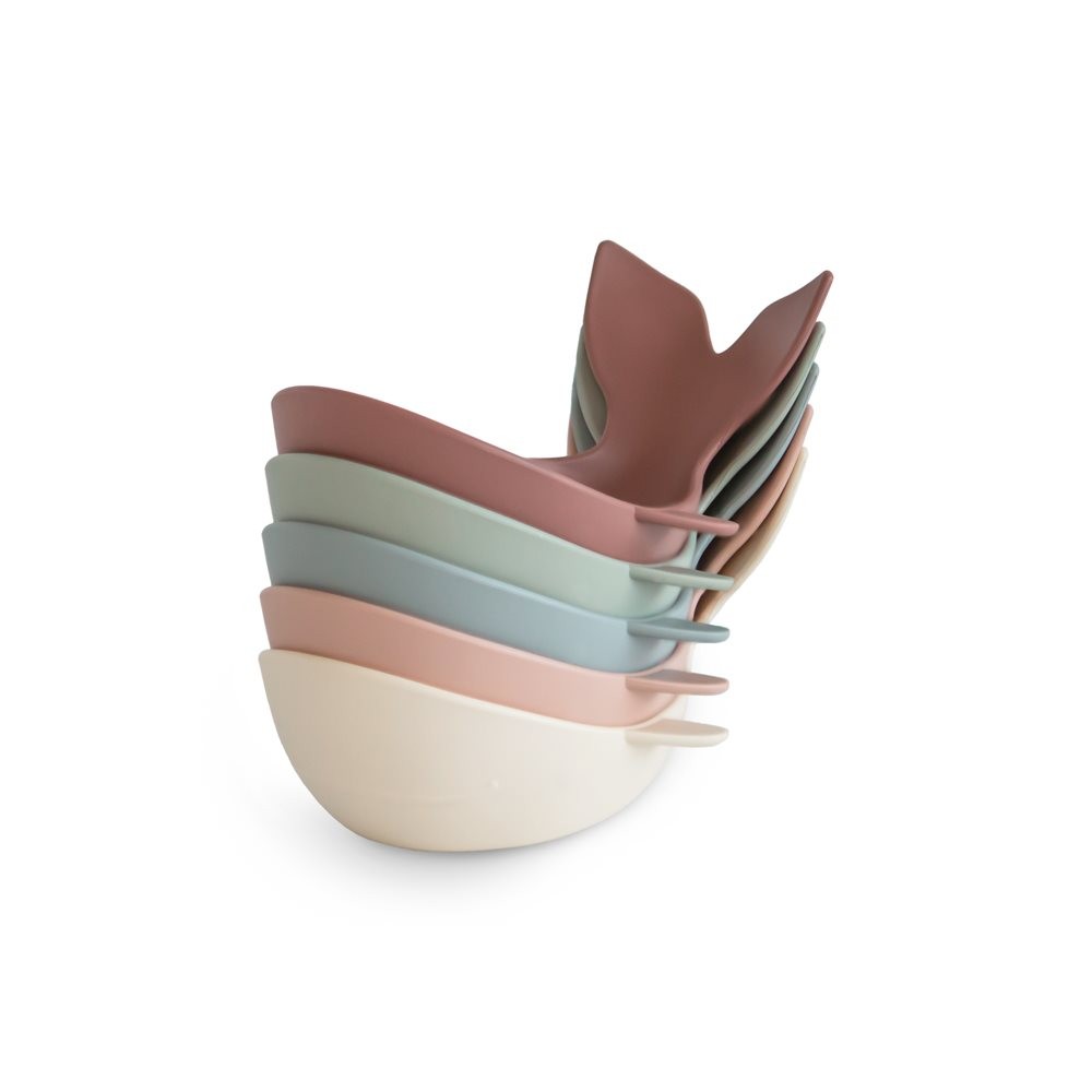 Mushie | Whale Bath Stackers Original – walvis-badspeelgoed
