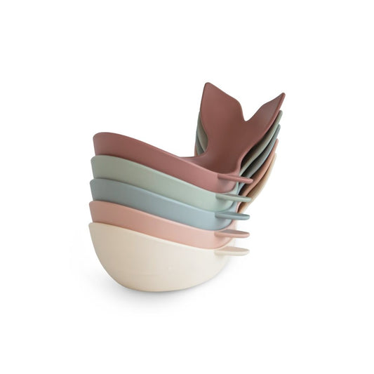 Mushie | Whale Bath Stackers Original – walvis-badspeelgoed