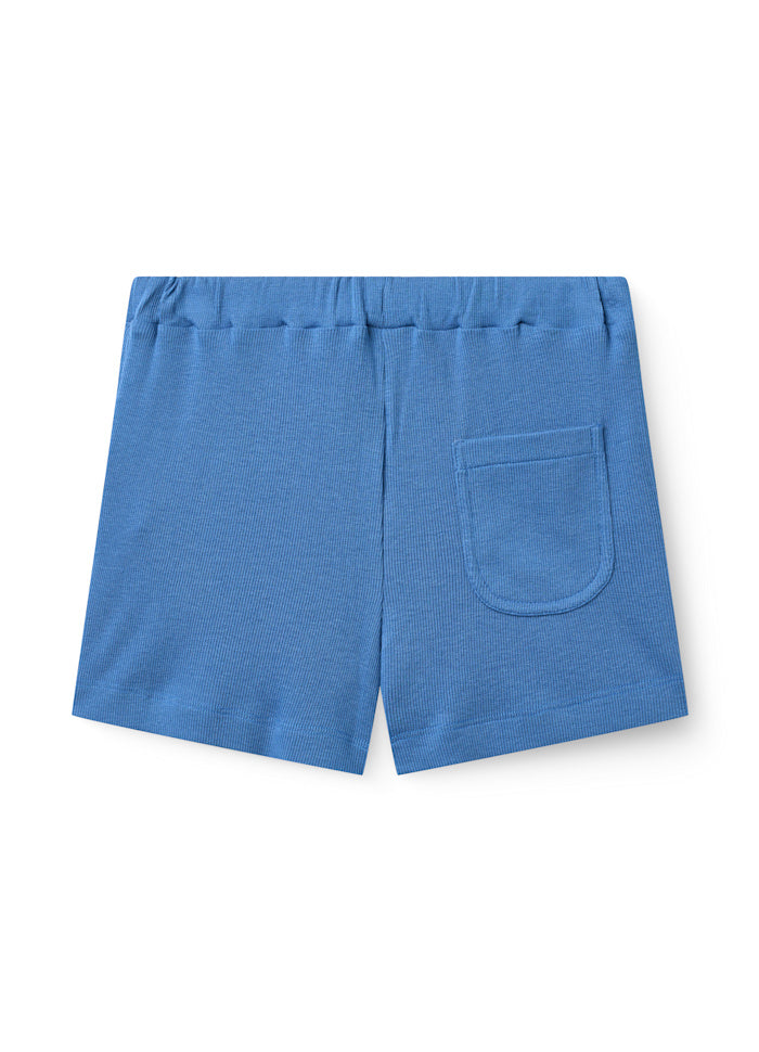 Copenhagen colors | Modal rib shorts blauw