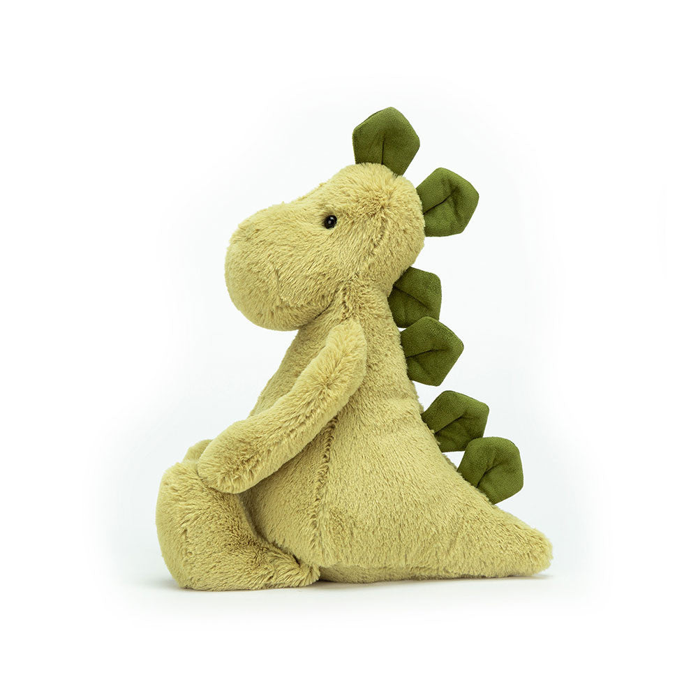 Zachte dinosaurus knuffel van Jellycat voor baby en kind
