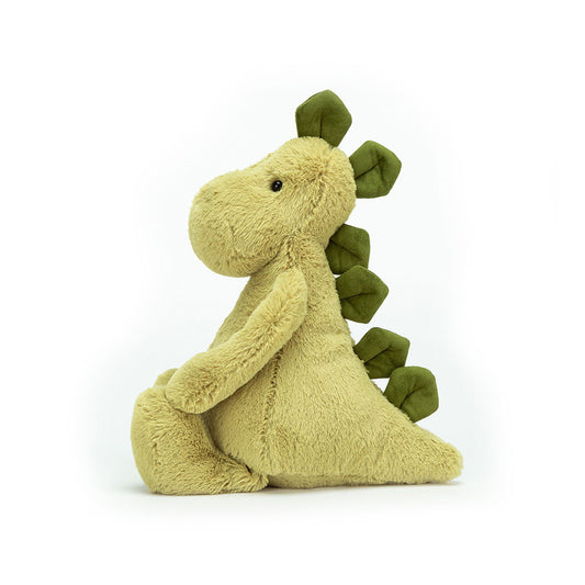 Zachte dinosaurus knuffel van Jellycat voor baby en kind